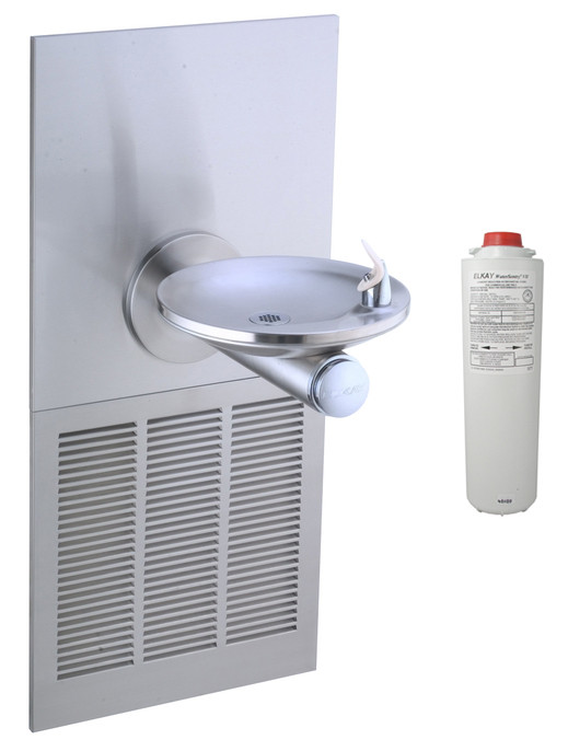 Elkay LRPBM8K Filtered In-Wall Drinking Fountain