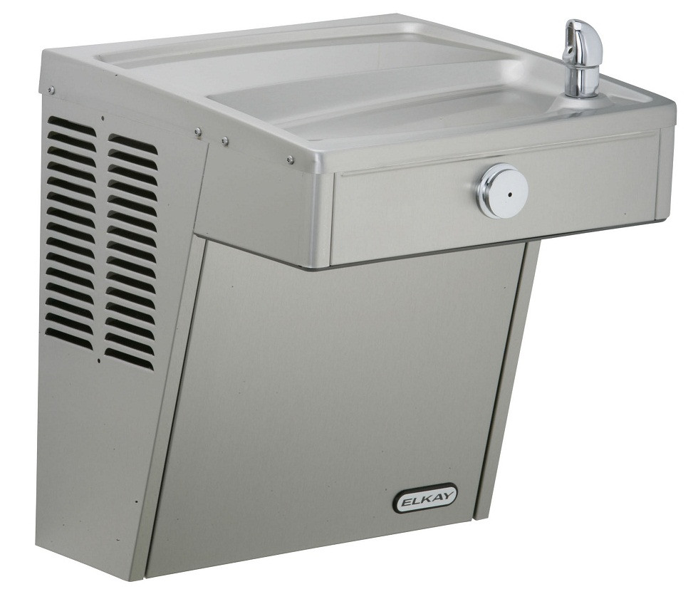 Elkay VRCFR8S Vandal-Resistant Drinking Fountain with Frost-Resistance