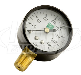 Haws 0002580702.5 Air Pressure Gauge with Range From 0 to 160 psi