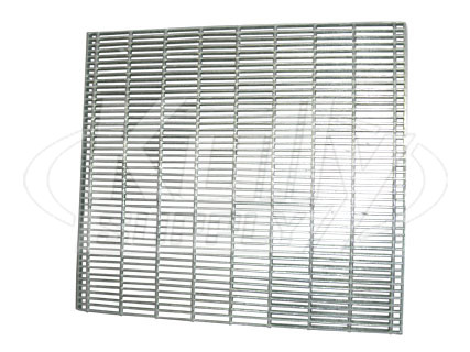 Haws 0006026148.3 Heavy-Duty Galvanized Steel Grate, ADA Compliant