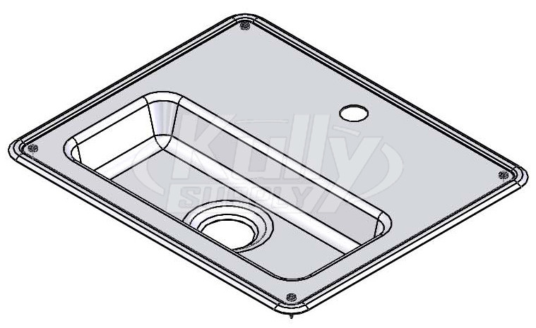 T&S Brass 010123-45 Drip Pan (Stainless Steel)