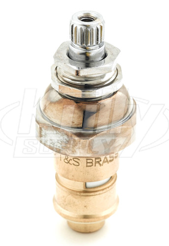 T&S Brass 011616-25 Cerama Cartridge w/ Escutcheon Bonnet, Right Hand (Hot)