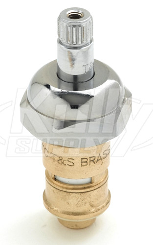 T&S Brass 012394-25NS Cerama Cartridge w/ Bonnet, Spring Checks, Right Hand (Hot)