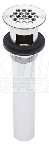 McGuire 155A8 Grid Strainer 1.25", 8" Tailpiece