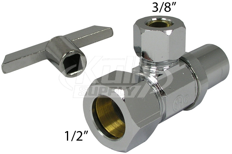 Compression-to-Compression Angle Stop (with Loose Key) (Discontinued)