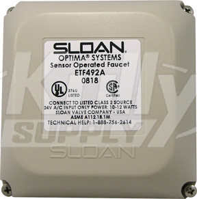 Sloan ETF-492-A Splash Proof Junction Box