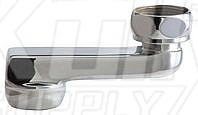 Chicago HCJKABCP 2-1/2" Offset Inlet Supply Arm with Integral Check  with 1/2" NPT Female Thread Inlet