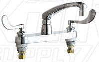 Chicago 1100-E35VP317ABCP Hot and Cold Water Sink Faucet