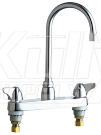 Chicago 1100-GN2AE3VXKAB Hot and Cold Water Sink Faucet