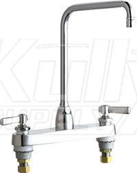 Chicago 1100-HA8-369VPAAB Hot and Cold Water Sink Faucet