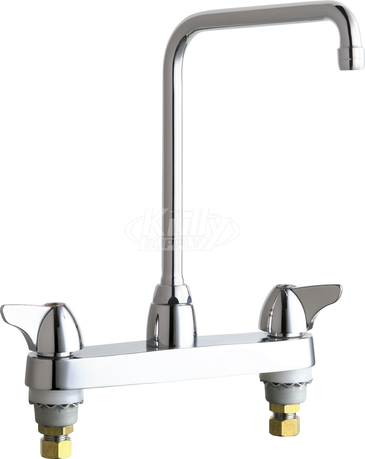 Chicago 1100-HA8ABCP Hot and Cold Water Sink Faucet