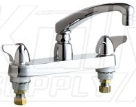 Chicago 1100-VPCABCP Hot and Cold Water Sink Faucet