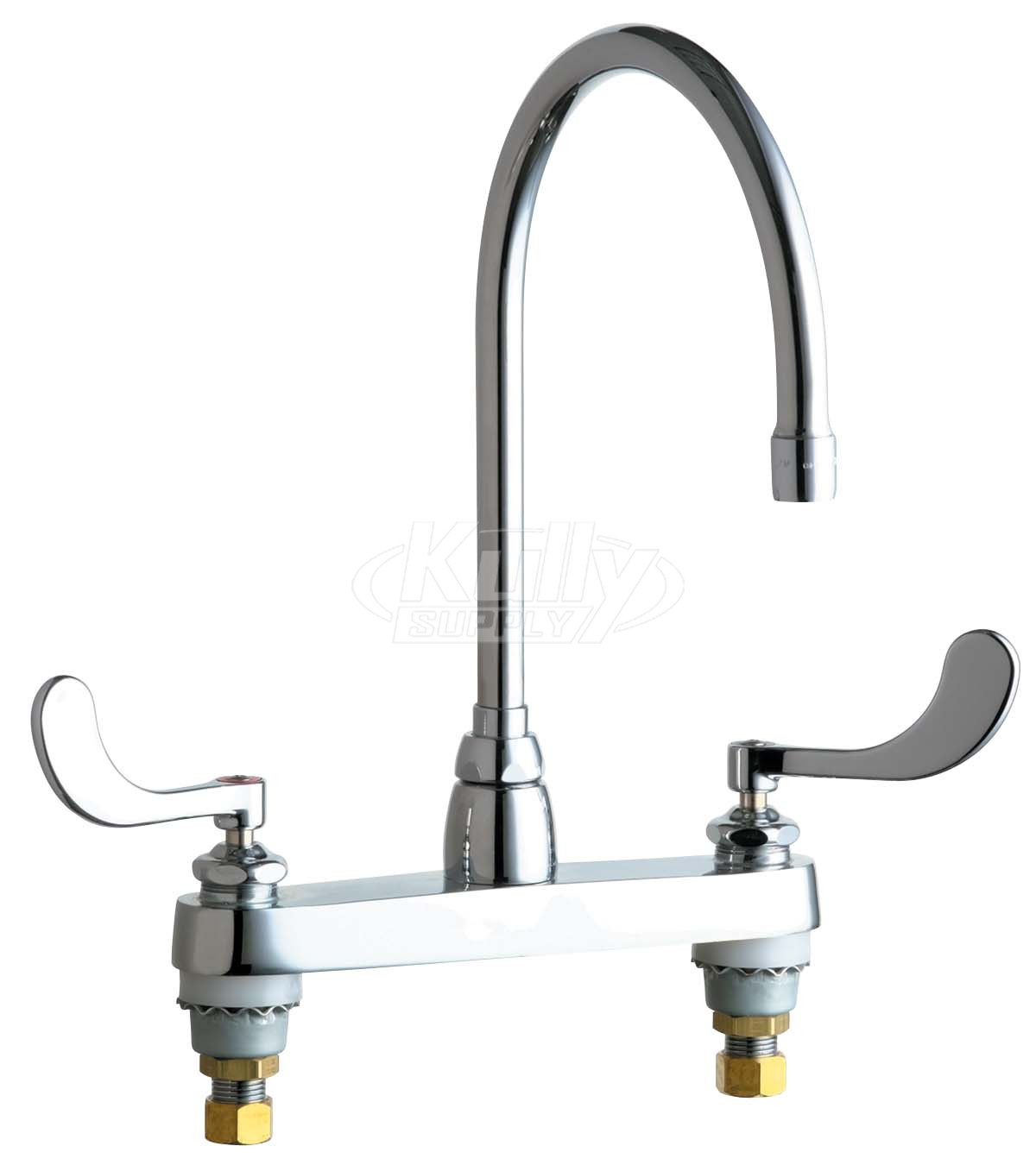 Chicago 1100-GN8AE3-317AB E-Cast Kitchen Sink Faucet