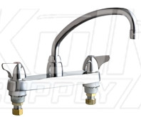 Chicago 1100-L9ABCP E-Cast Kitchen Sink Faucet