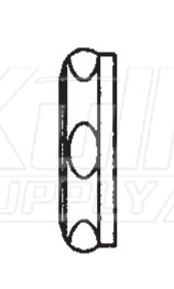 Fisher 73682 Nut Slip Joint