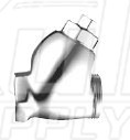 Sloan H-795-AG Ground Joint Screwdriver Straight Stop 1"