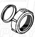 Zurn P5795-6 Ferrule Nut & Ferrule (Discontinued)