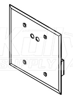 Zurn P6903-6080-WP Assembly (with Sensor Eyes, Electronics, and Cover Plate for Z6903 Series)