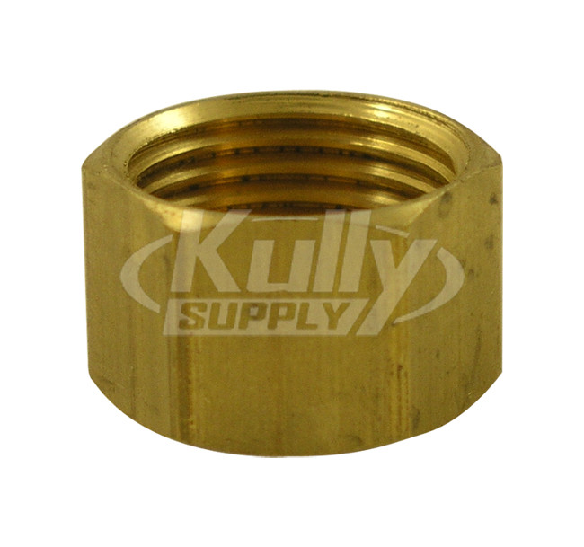 Chicago 49-005JKRBF Coupling Nut For 3/8" or 1/2" Flexible Supply Riser