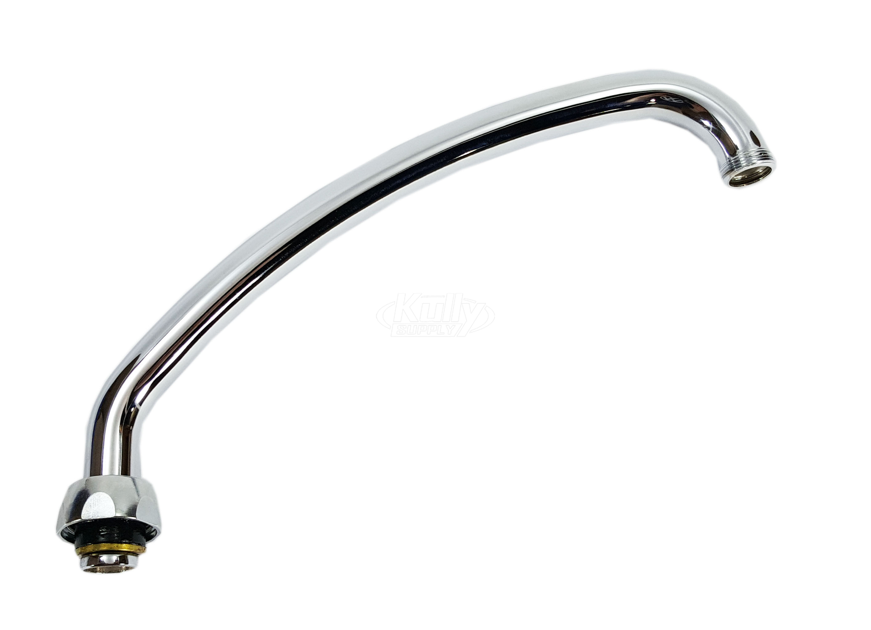 Chicago L9LESSE3JKCP 9-1/2" C-C Swing Spout Less Aerator Outlet