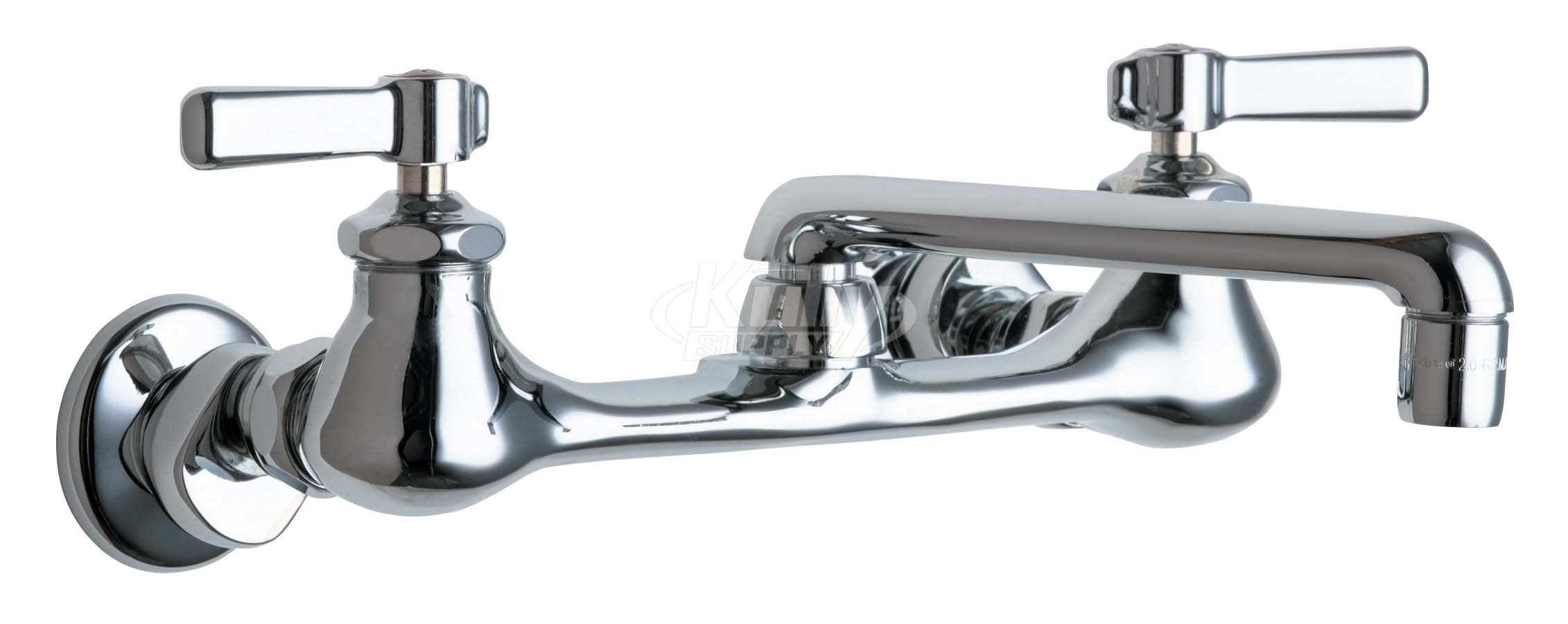 Chicago 540-LDAB-CP Lead-Free Wall Mount Faucet