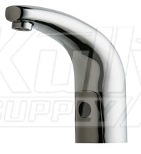 Chicago 116.591.AB.1 HyTronic Traditional Sink Faucet with Dual Beam Infrared Sensor - Patient Care Application