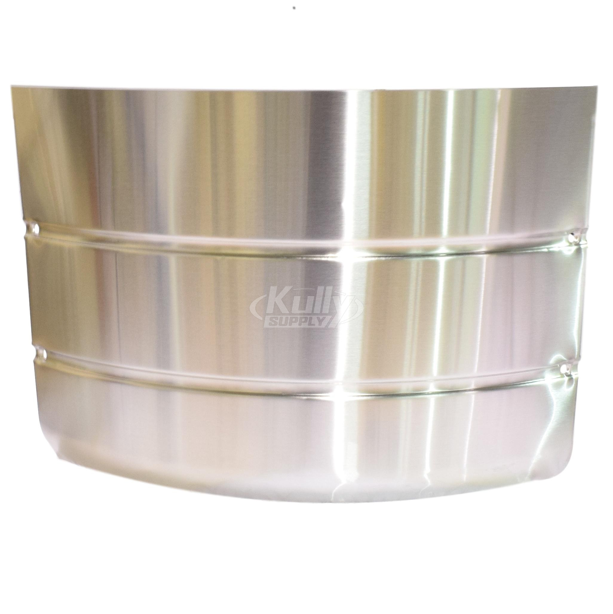 Bradley 186-006A 36 Pedestal Panel Stainless Steel
