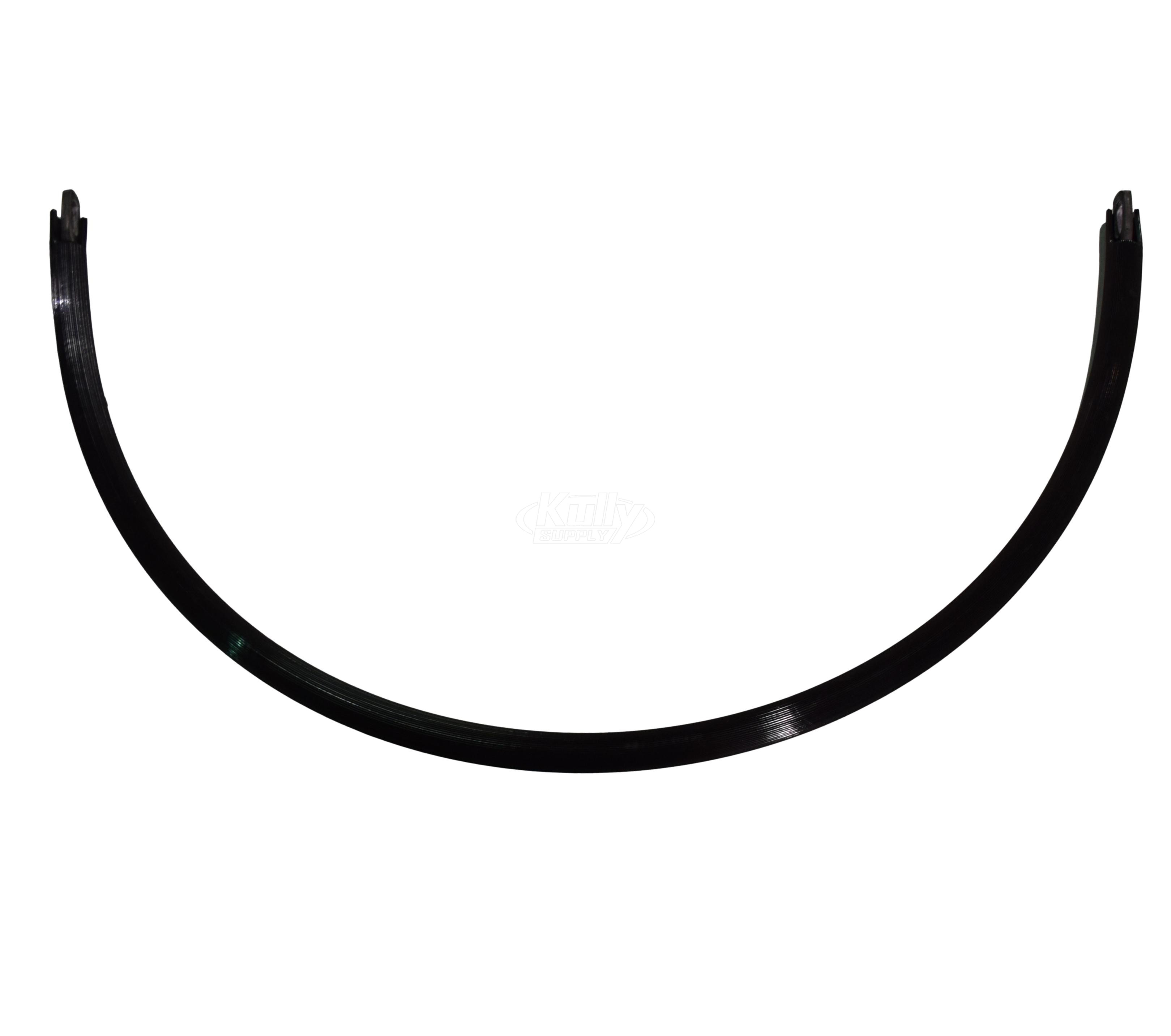 Bradley S25-017 36" Washfountain Semi-Circle Foot Rail