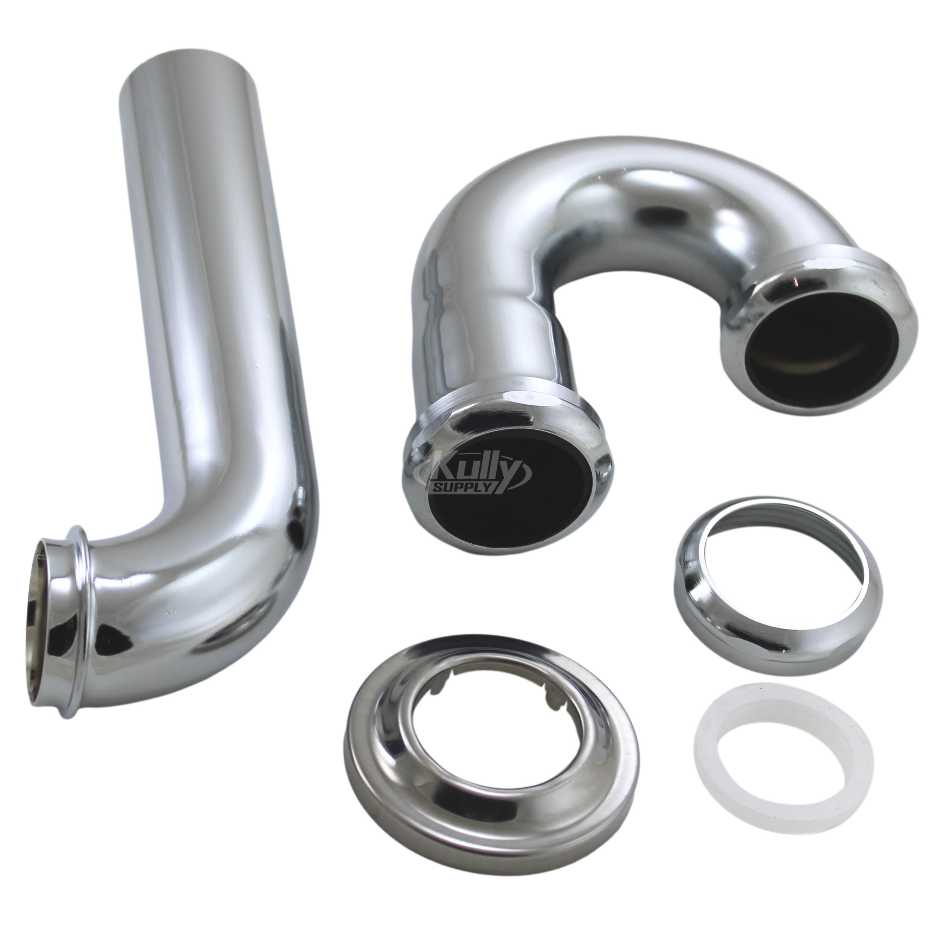 Bradley S29-094 CHROME-PLATED BRASS P-TRAP
