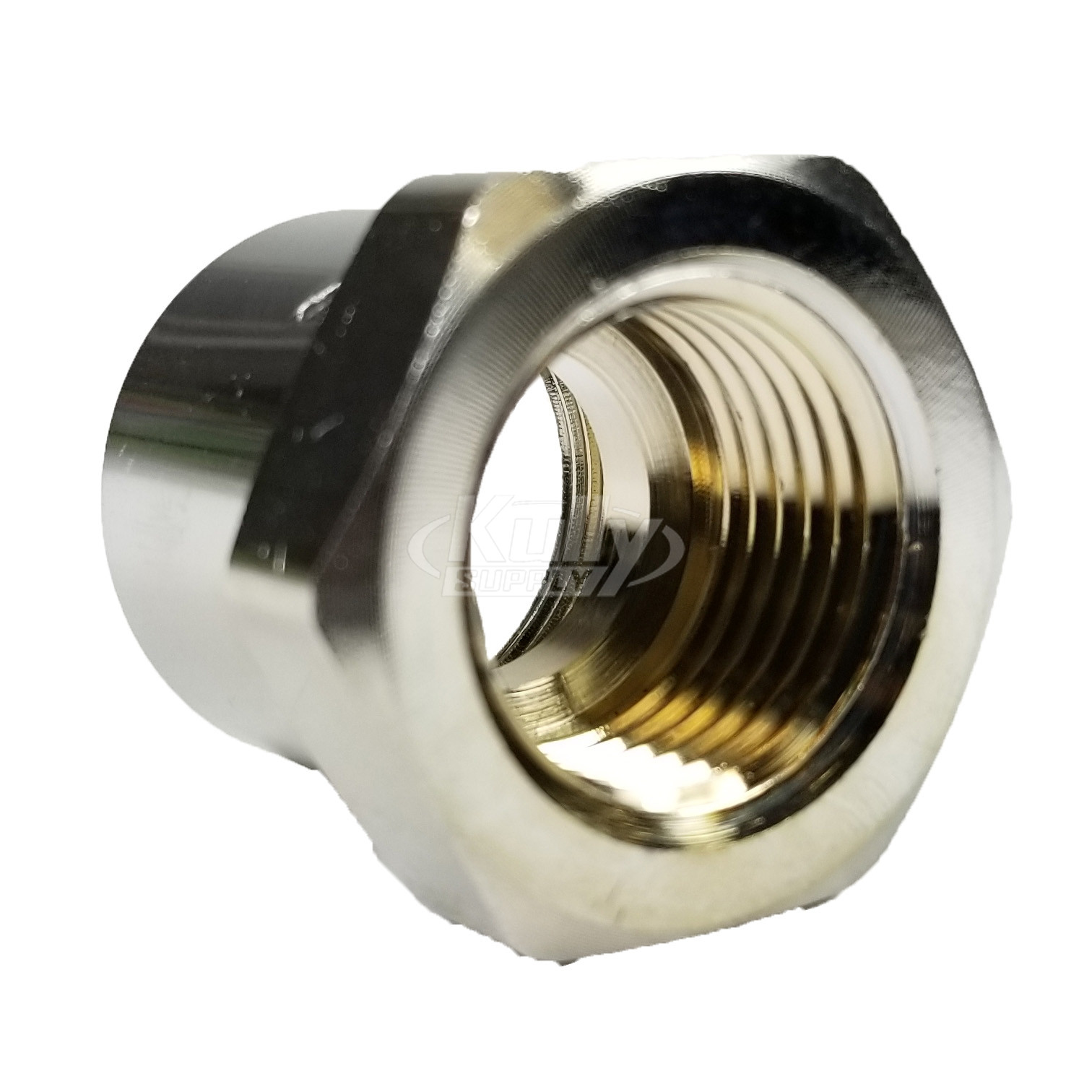 T&S Brass 016157-25 Adapter: 7/8-20 Female Thread X 1/2" NPT Female Thread