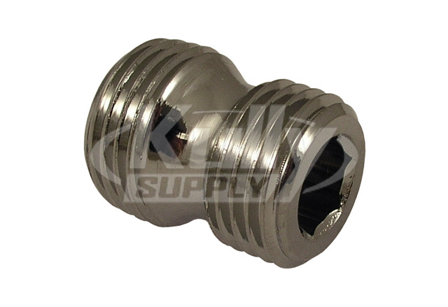 T&S Brass 055A 1/2" NPT Male X 3/4-14Un Male Adapter