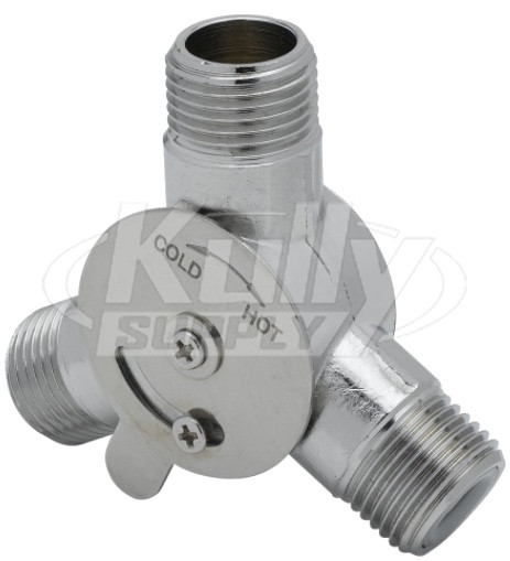T&S Brass 5EF-0006 Manual Mixing Valve for Sensor-Faucets