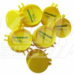 Speakman RPG07-0104 Eyewash Flip Top Dust Cover Yellow