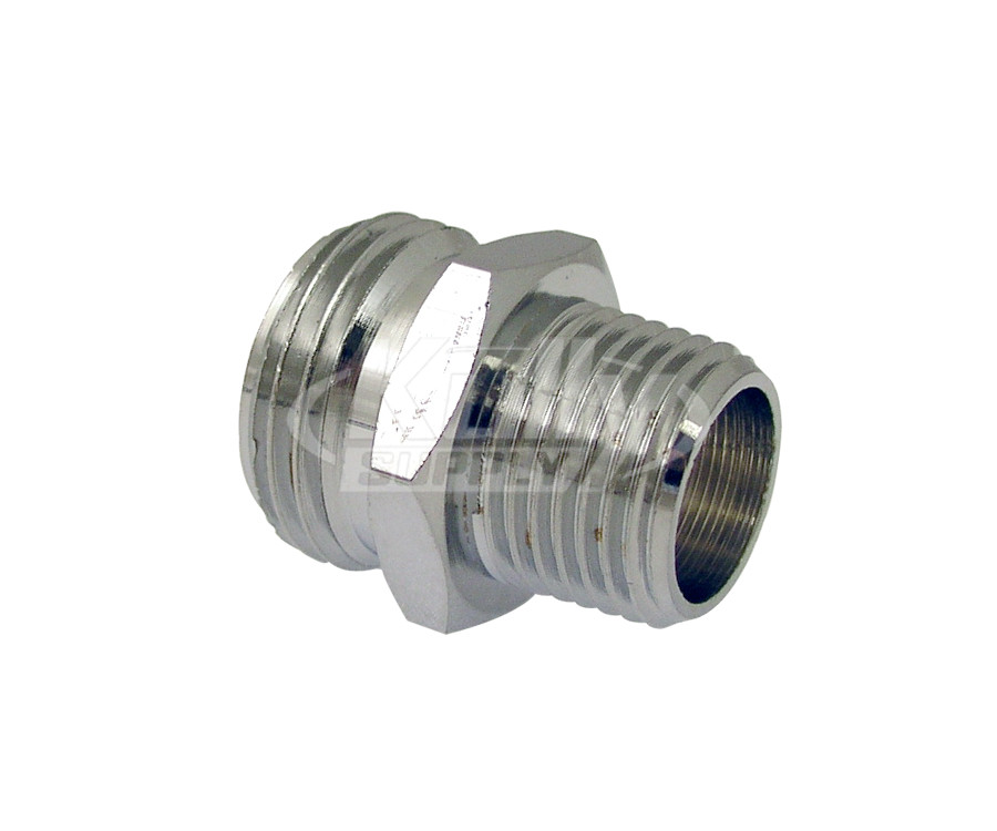 T&S Brass 005224-25 Adapter, 3/4-11.5Nh Male X 1/2" NPT Male