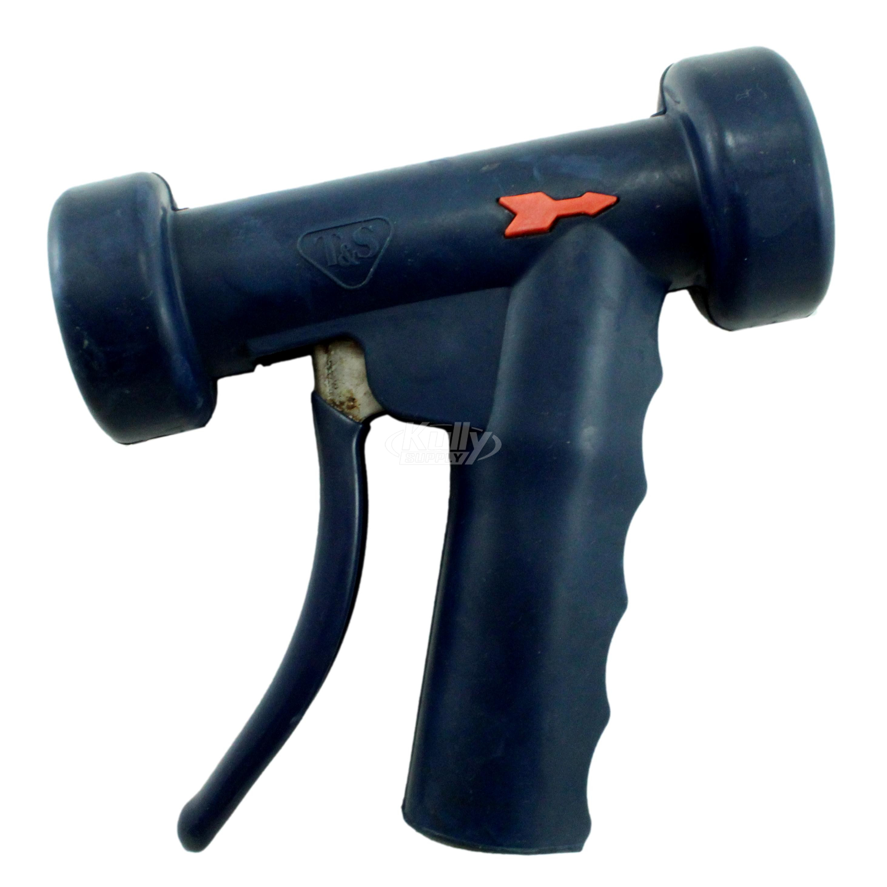 T&S Brass MV-3516-24 Water Gun, Aluminum, Rear Trigger, 5/16" Orifice, 1/2" NPT Female Inlet