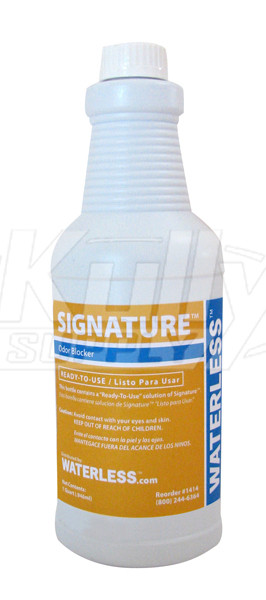 Waterless 1414 Signature Deodorizer, 1 Quart