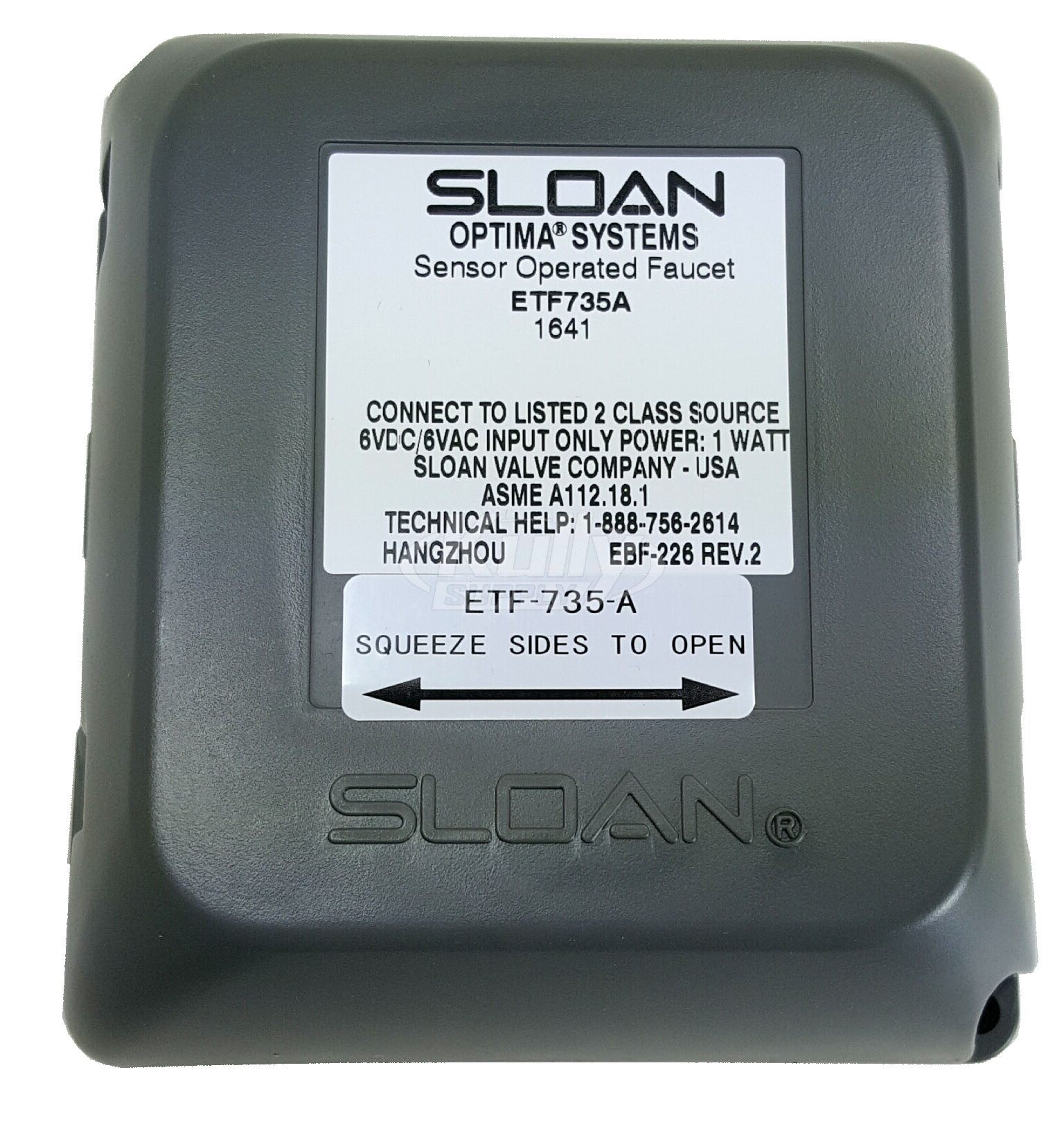 Sloan Etf 735 A Faucet Control Module Kullysupply Com