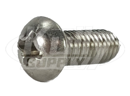 Acorn 0116-003-000 #10-32 X 1/2" Phillips Round Head S.Stl Screw