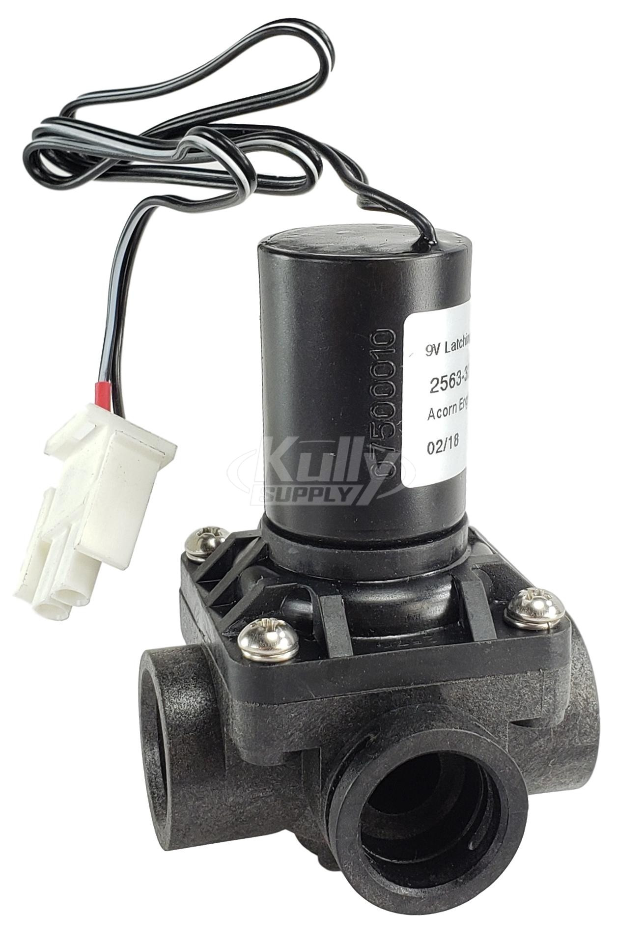 Acorn 2570-132-001 9 VDC Solenoid Operated Left Hand Valve Assembly