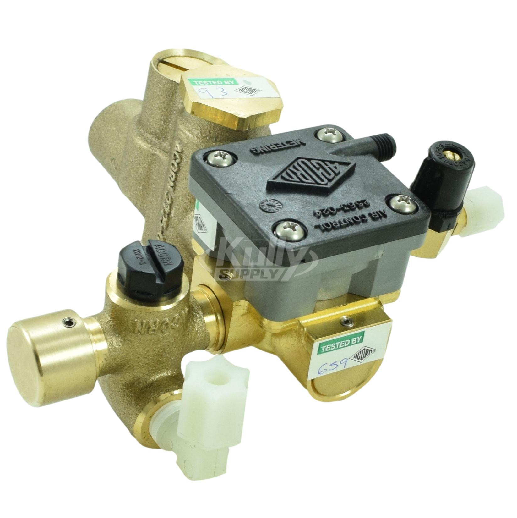 Acorn 2589-001-001 0.5 GPM Single-Temp Brass Bodied Metering Valve Assembly