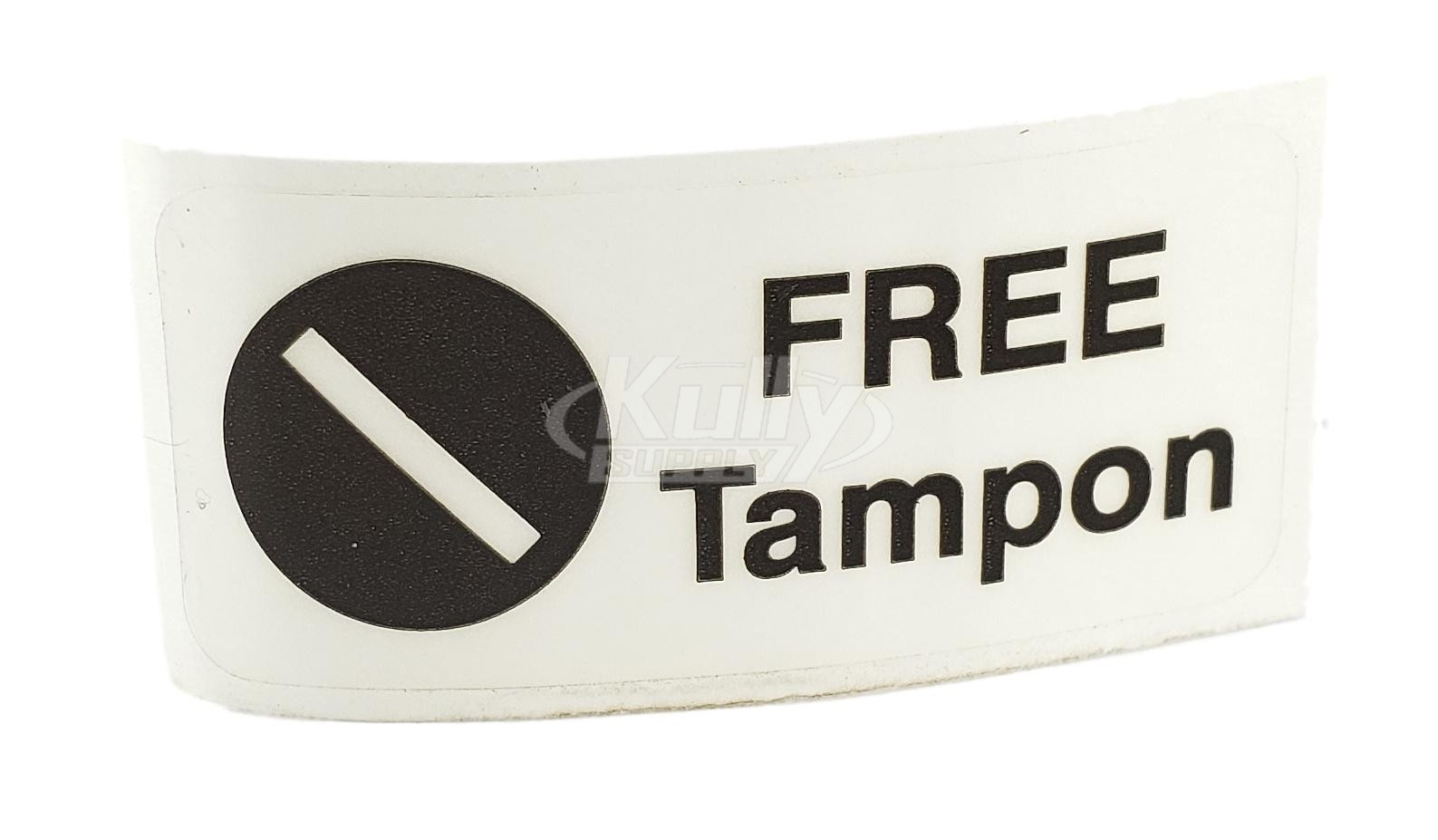 Free Tampon Sticker
