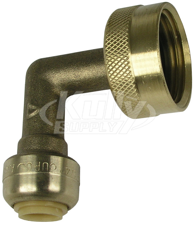 SharkBite U2276LF 1/4" X 3/4" Garden Hose Nut Lead Free