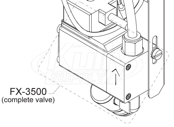 Intersan FX-3500 Istromic Burkert Valve Assembly