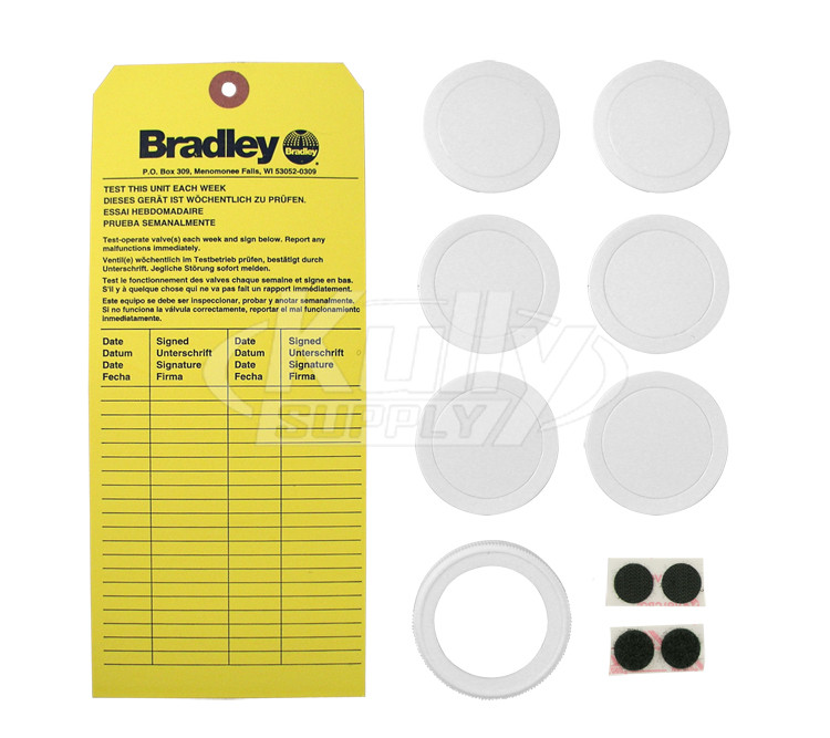 Bradley S19-949 Cap/3 Liners/Inspection Tag for S19-921