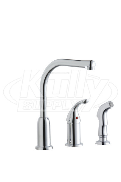 Elkay LK3001CR Deck Mount Single Handle Faucet 
