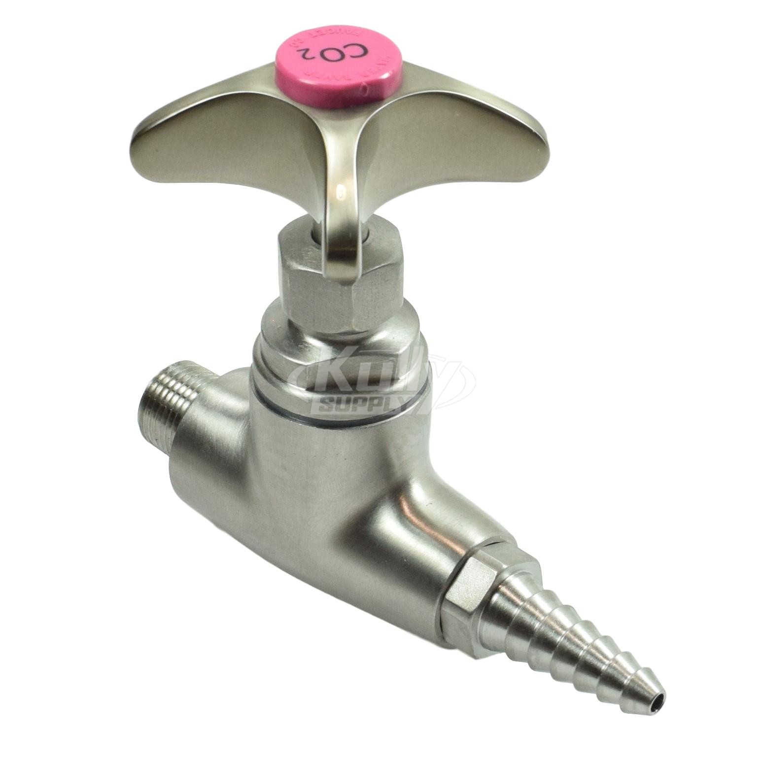 WaterSaver L62880 Needle Valve, Straight Pattern, SS
