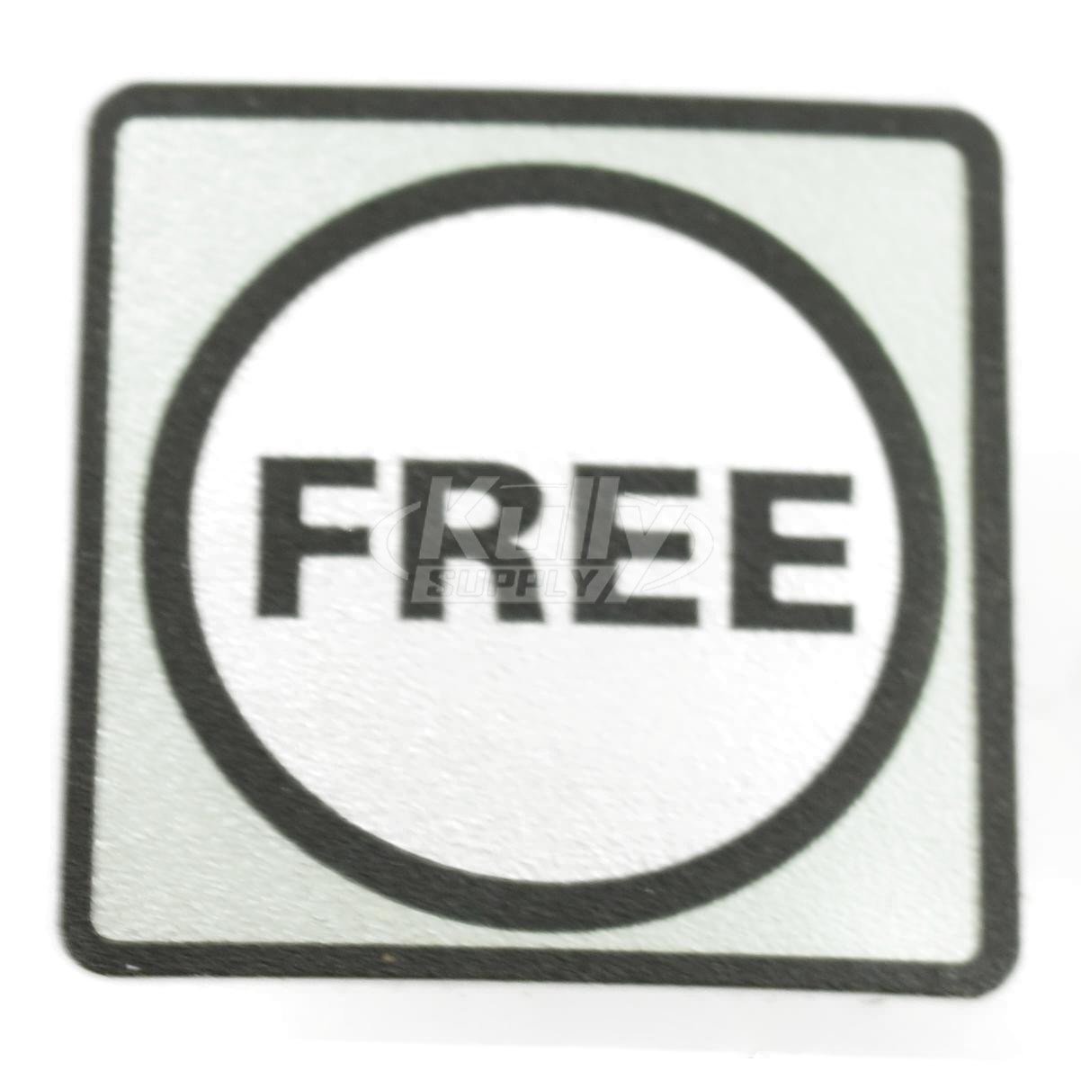 Bradley P20-034 "Free" Label