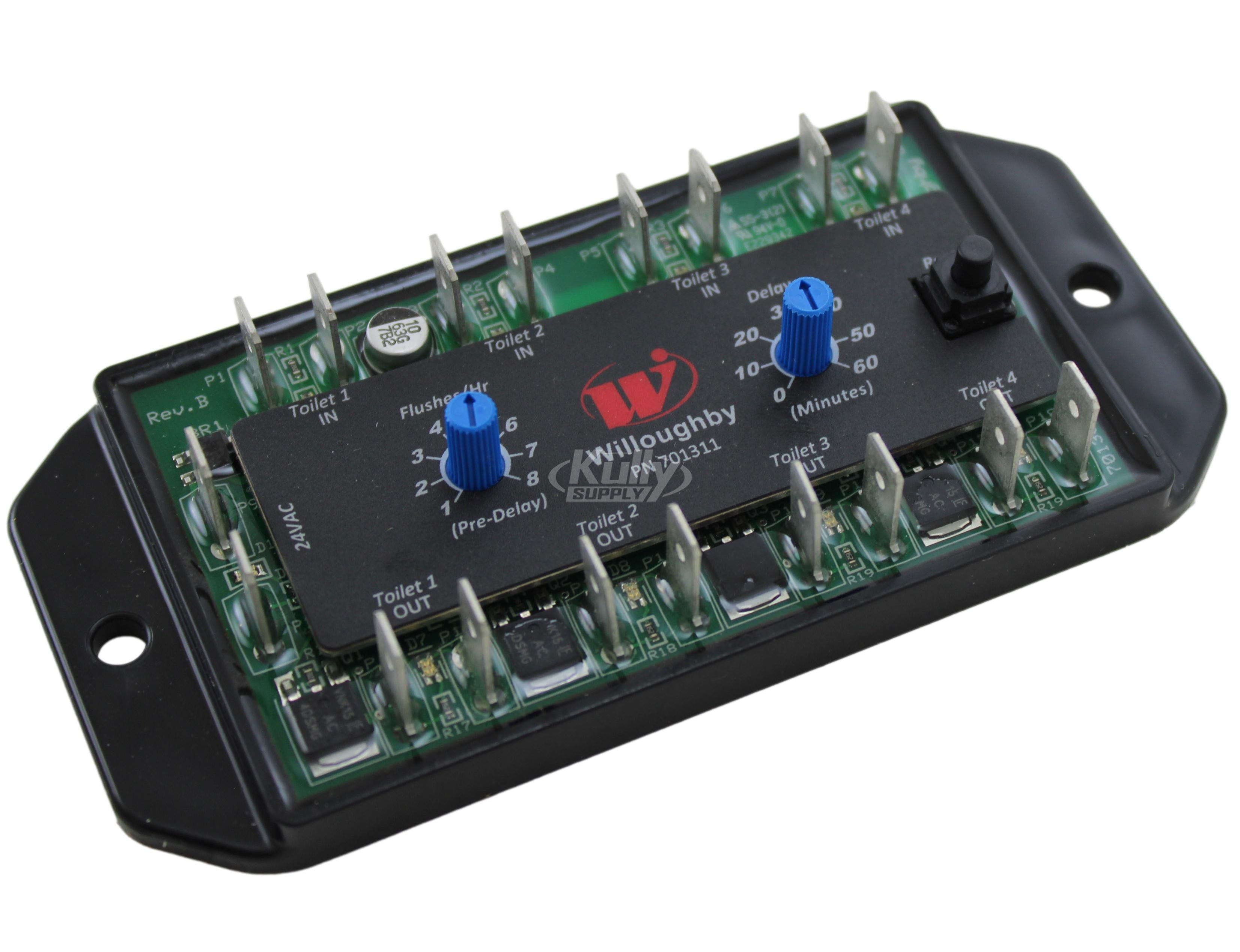 Willoughby 701311 WUFC-4000 FLUSH VALVE KIT CONTROLLER