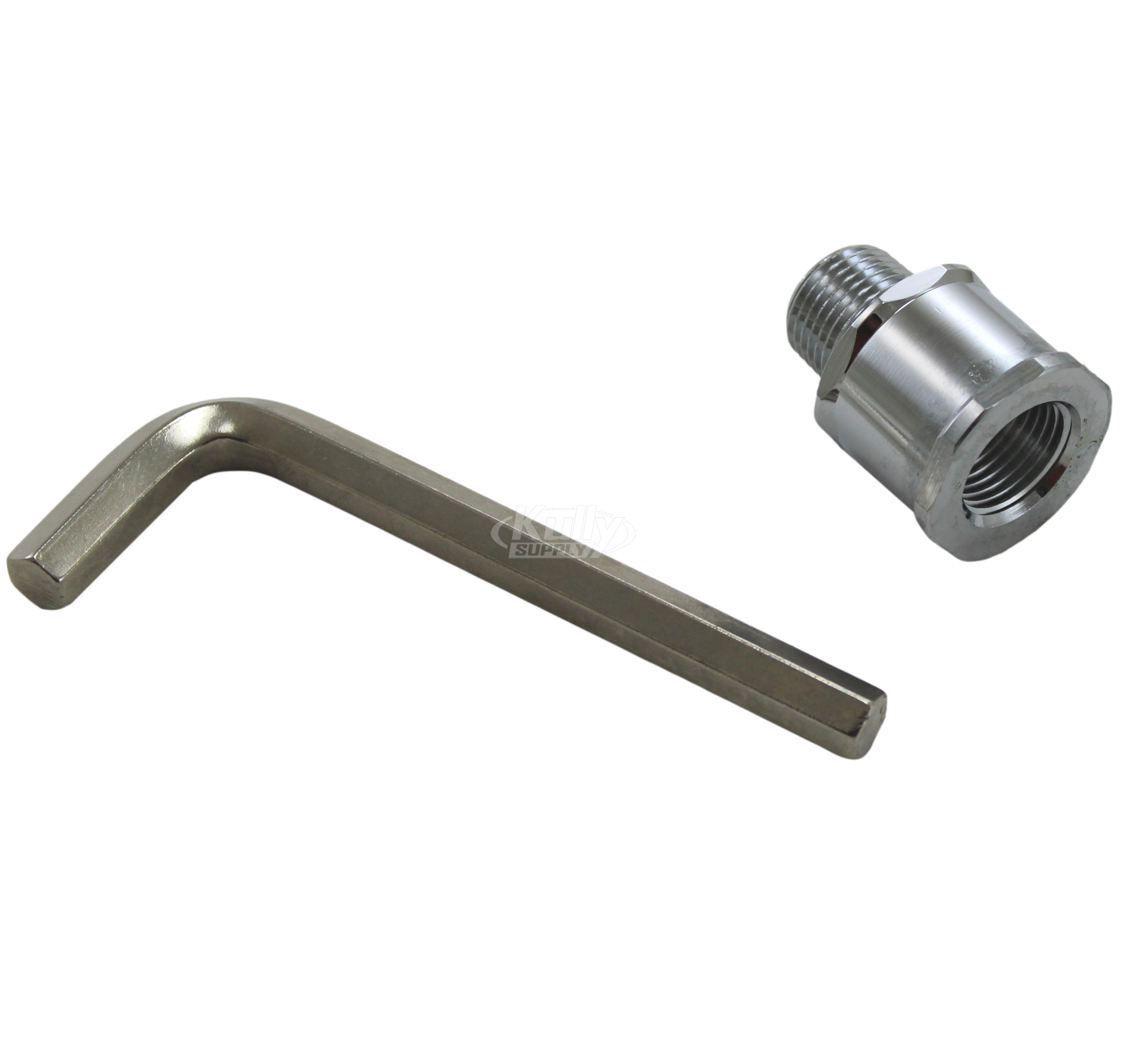 T&S Brass 019652-40 Hex Swivel Assembly for 3/8" Hose Reel
