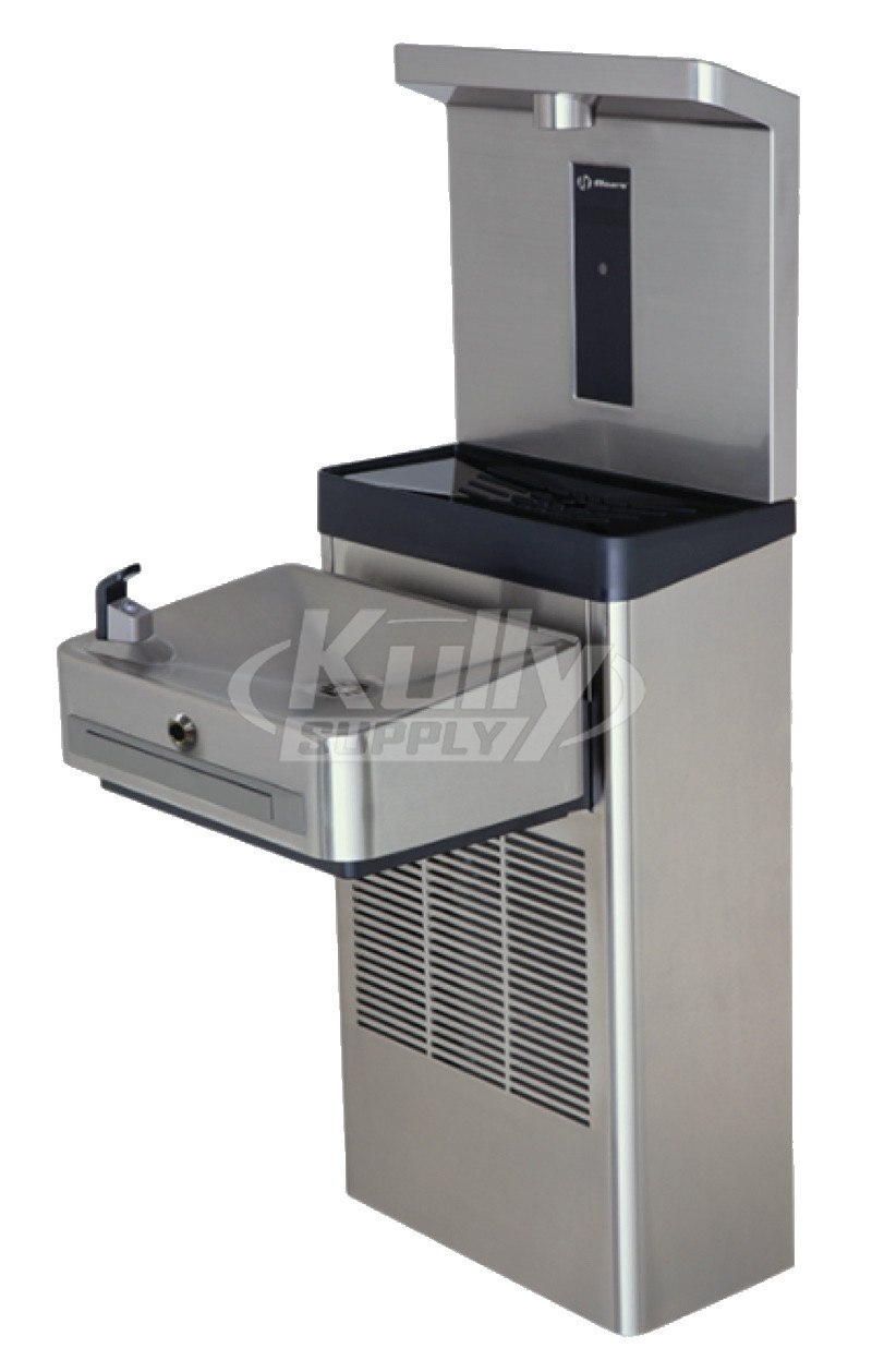 Haws 1211SH Sensor-Operated Drinking Fountain with Bottle Filler